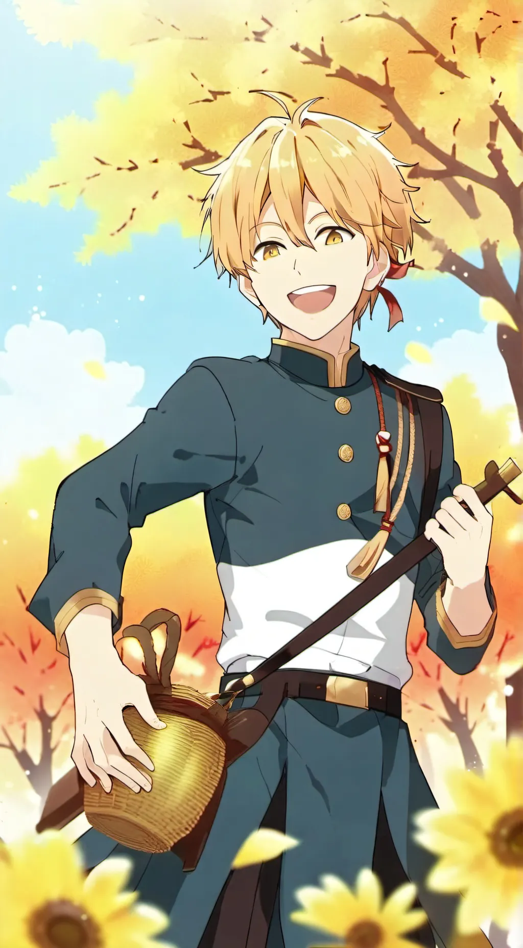 ai character: sanemi shinazugawa background