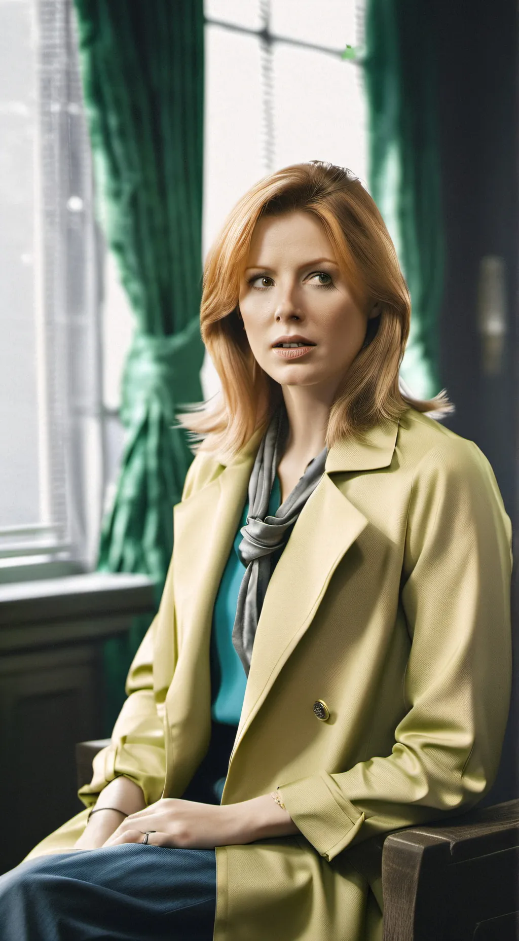 ai character: Casey Novak  background