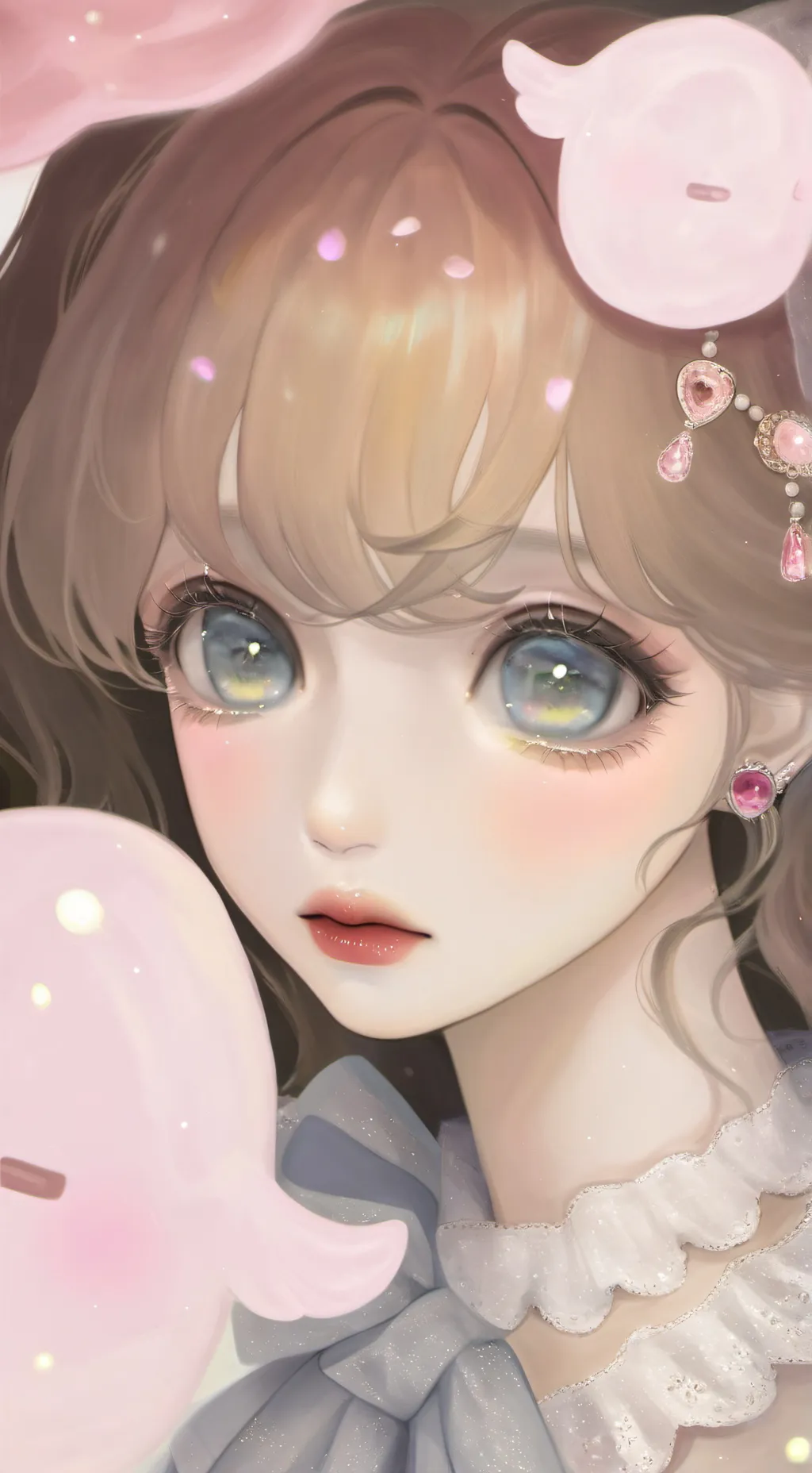 ai character: depression test background