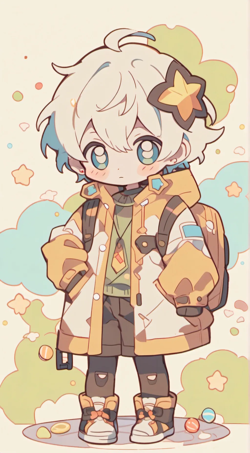 ai character: Jamie  background