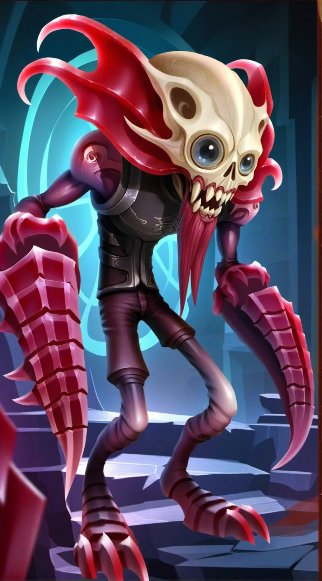 ai character: Carrion  background