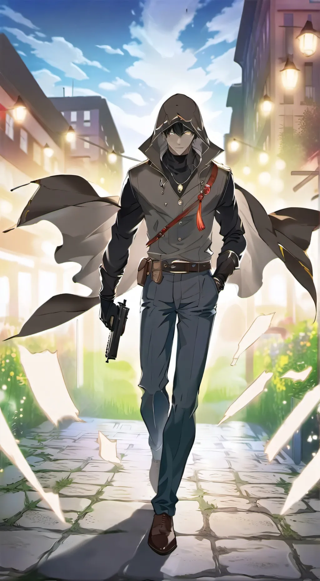 ai character: kai background