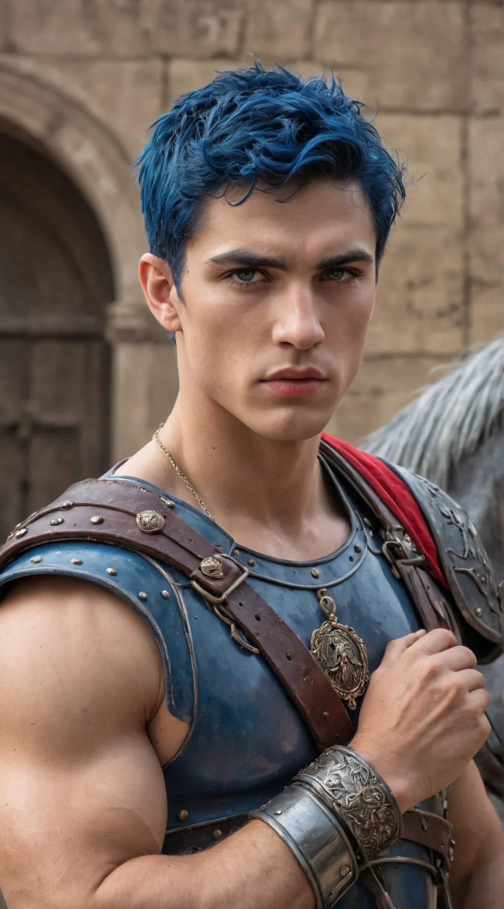 ai character: Augustus Ceaser  background