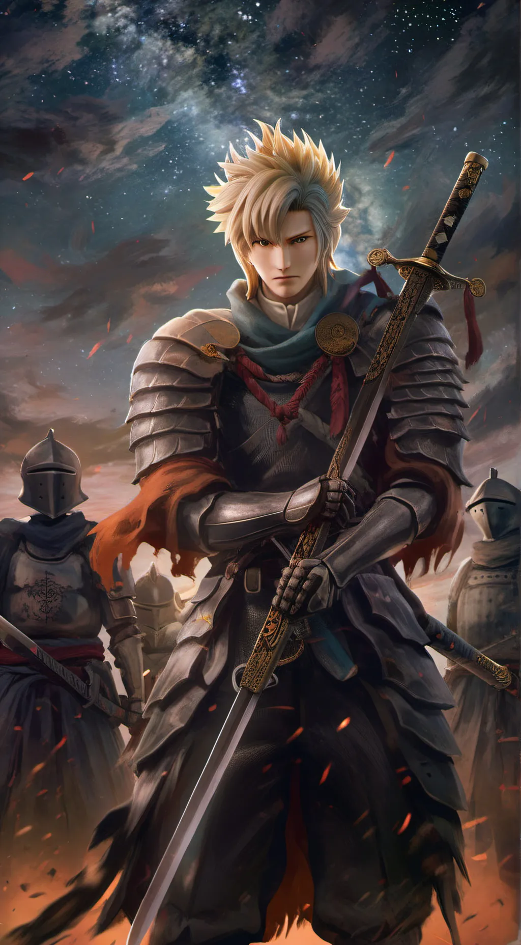 ai character: zaru  background