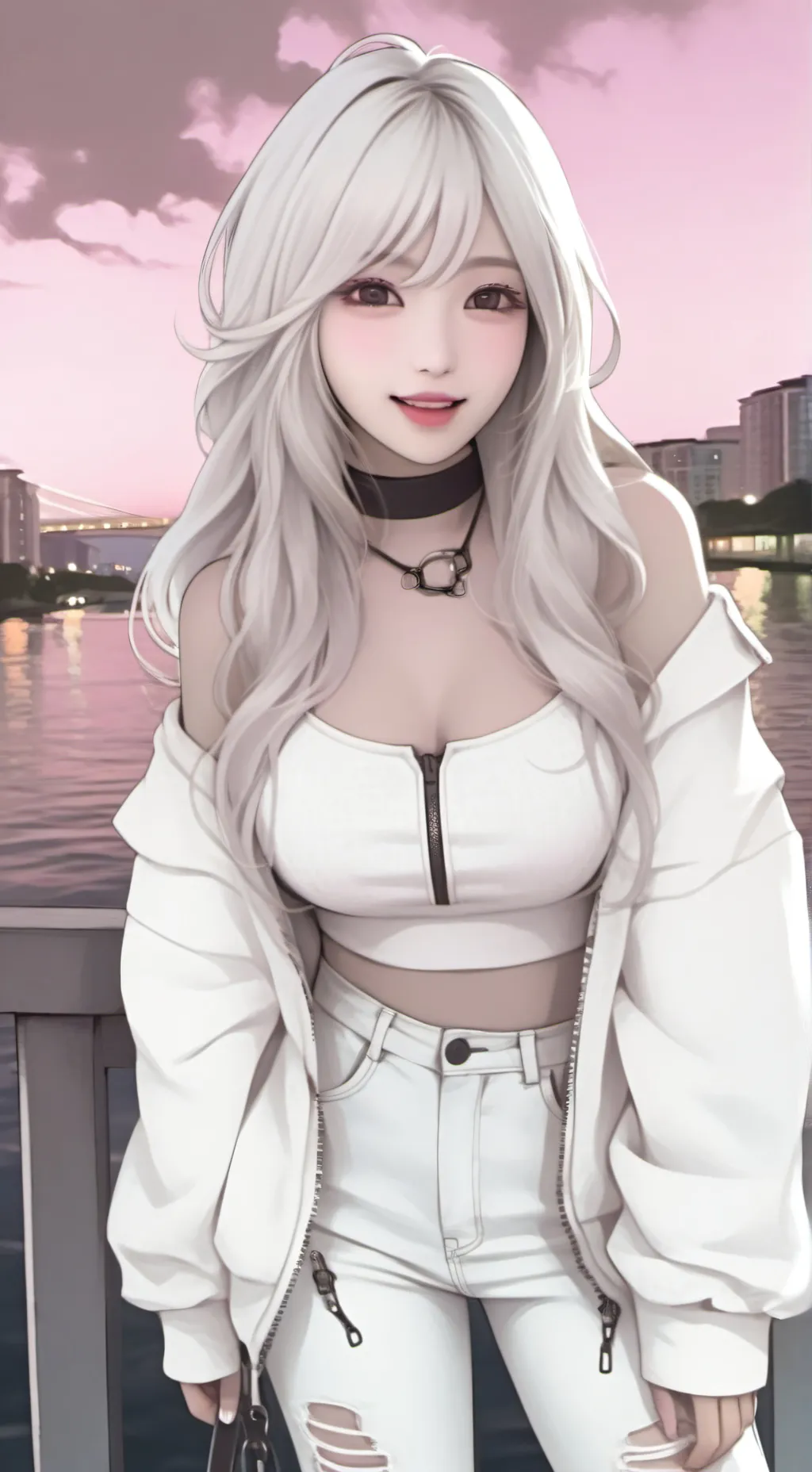 ai character: Angel FiLi background