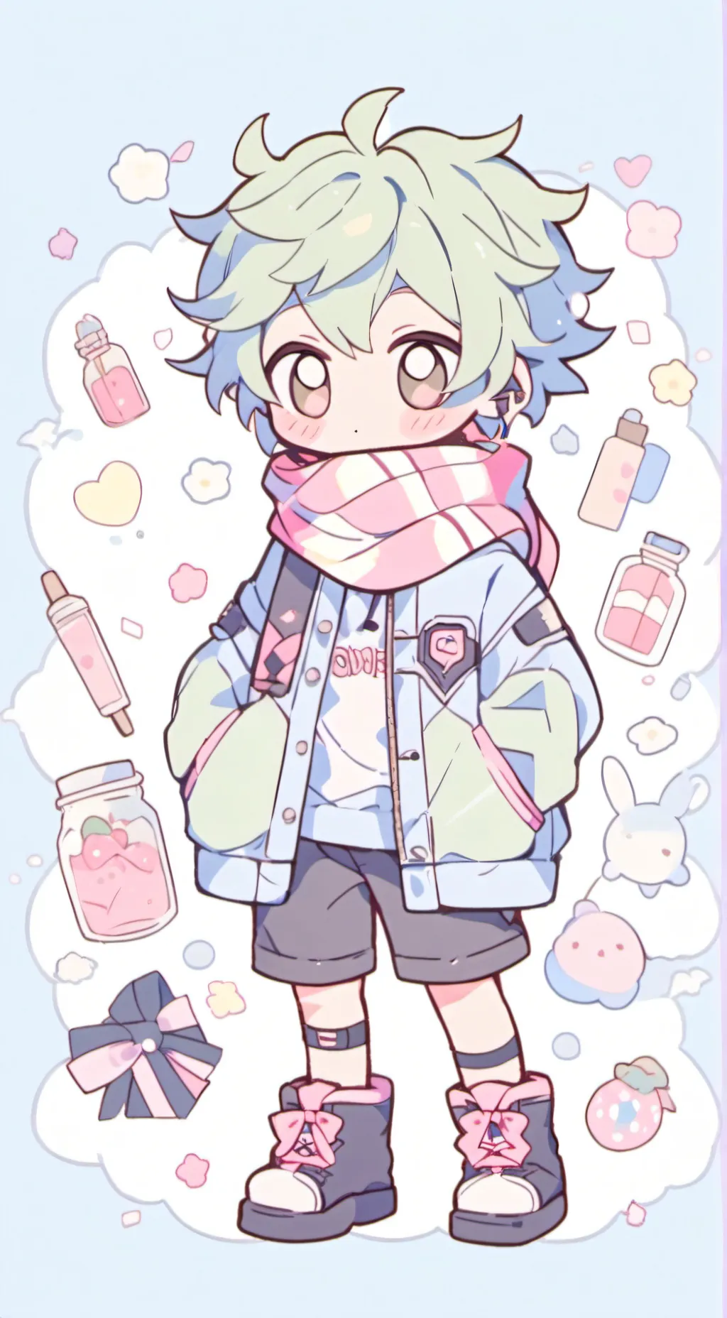 ai character: Sprout background