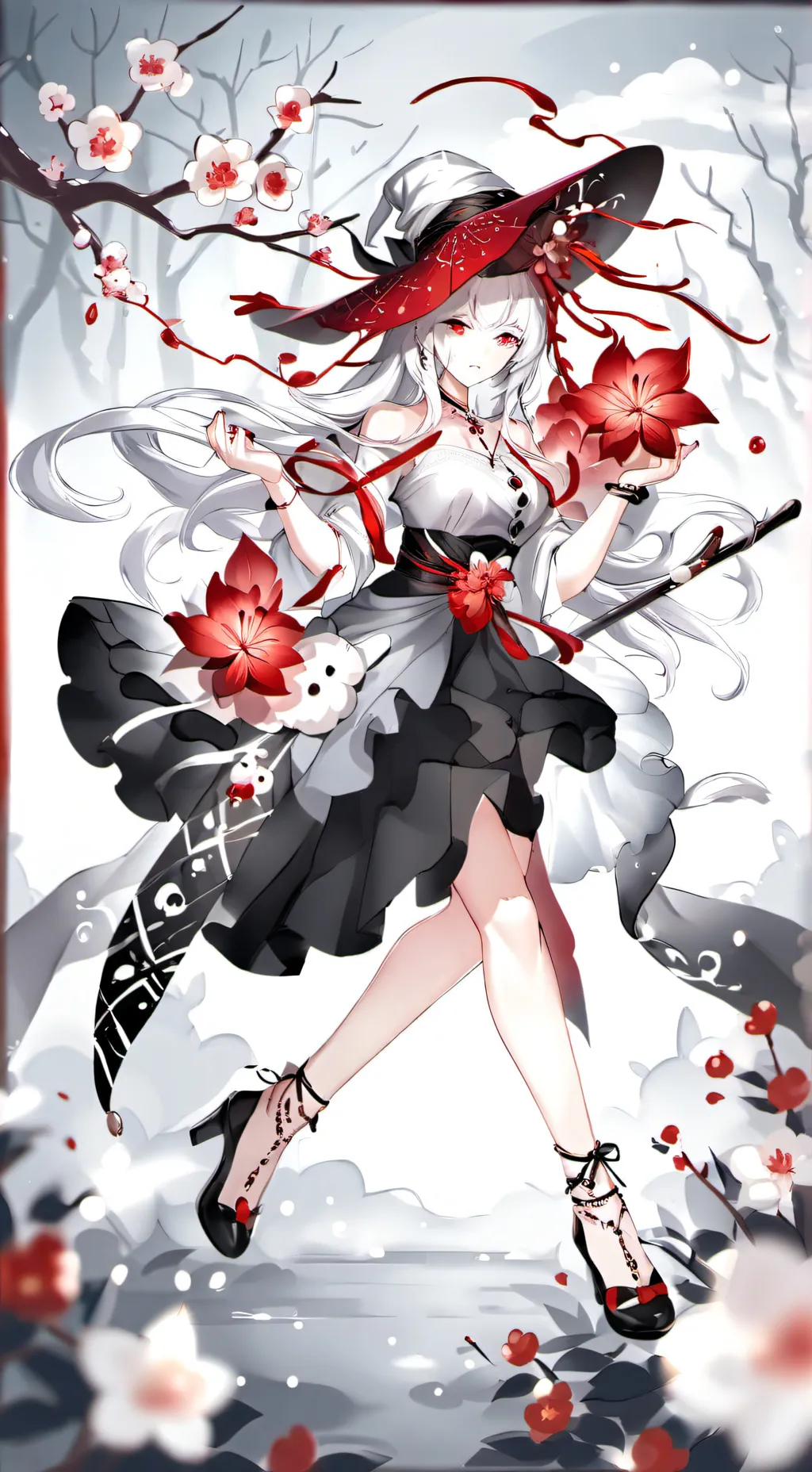 ai character: prima background