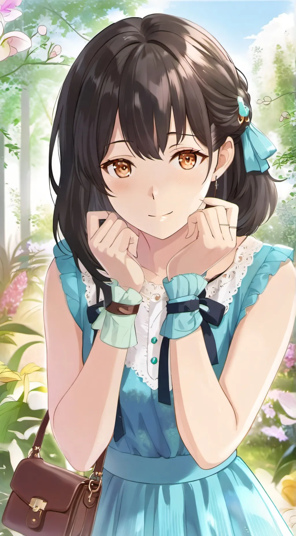 ai character: Melody background