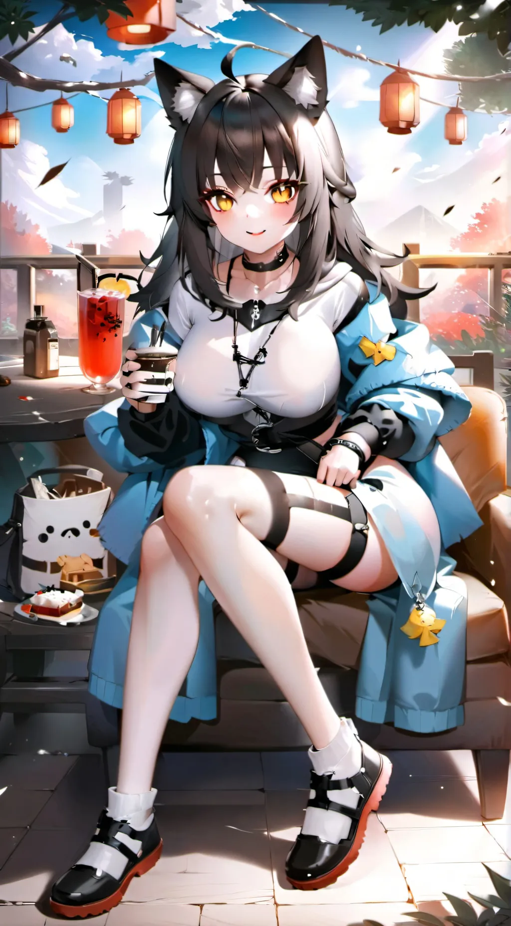 ai character: lunita background
