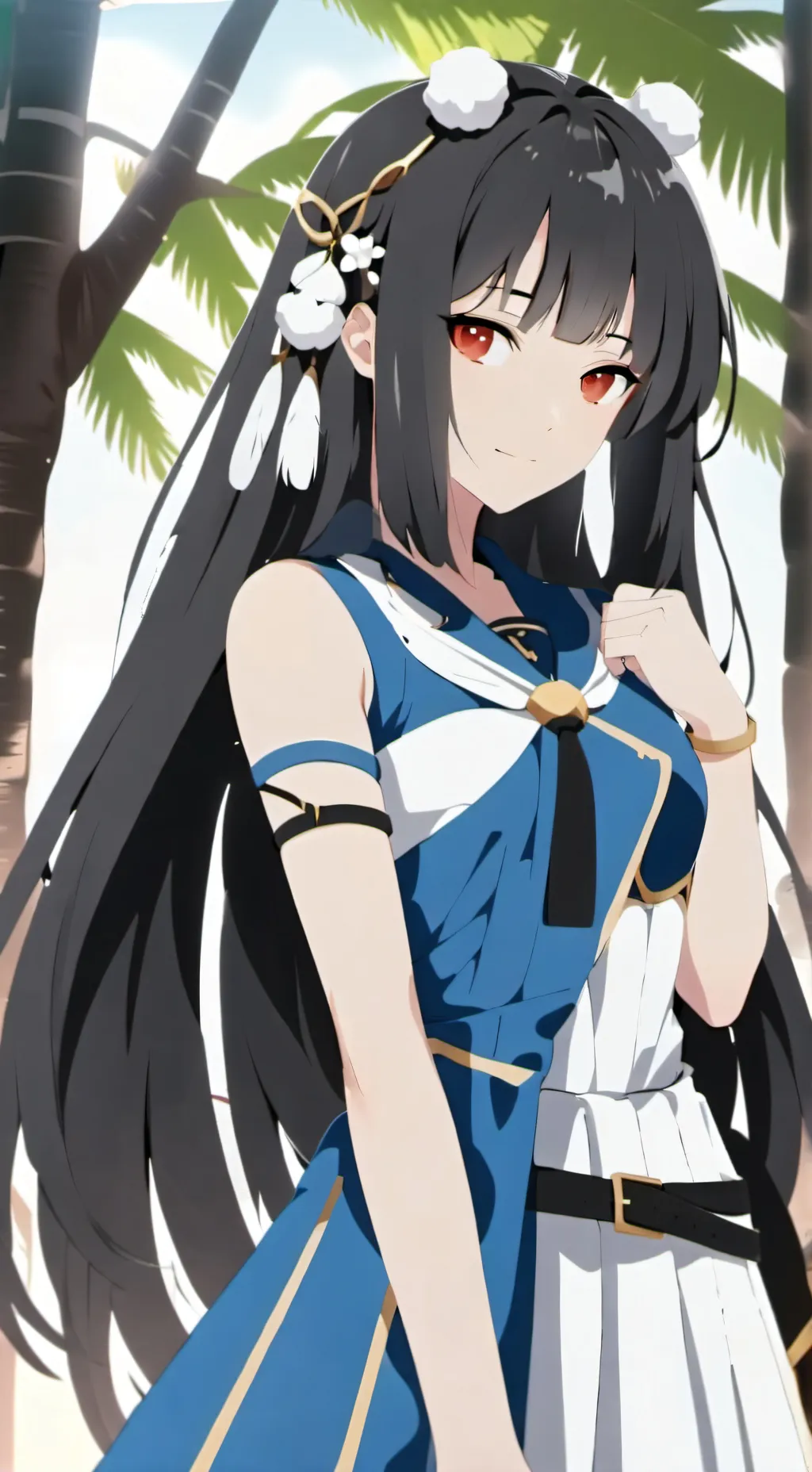 ai character: Melody background
