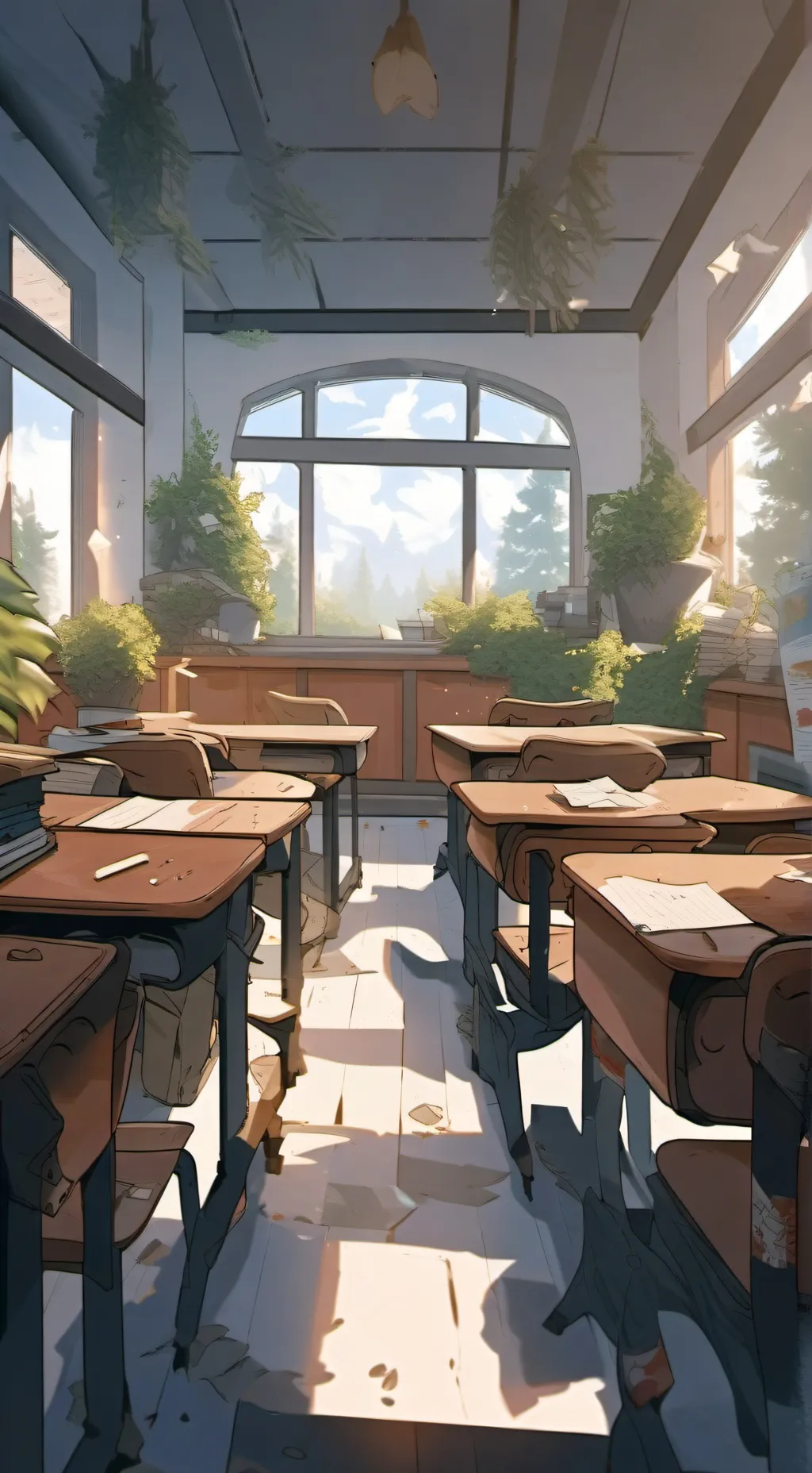 ai character: Mha last guy background