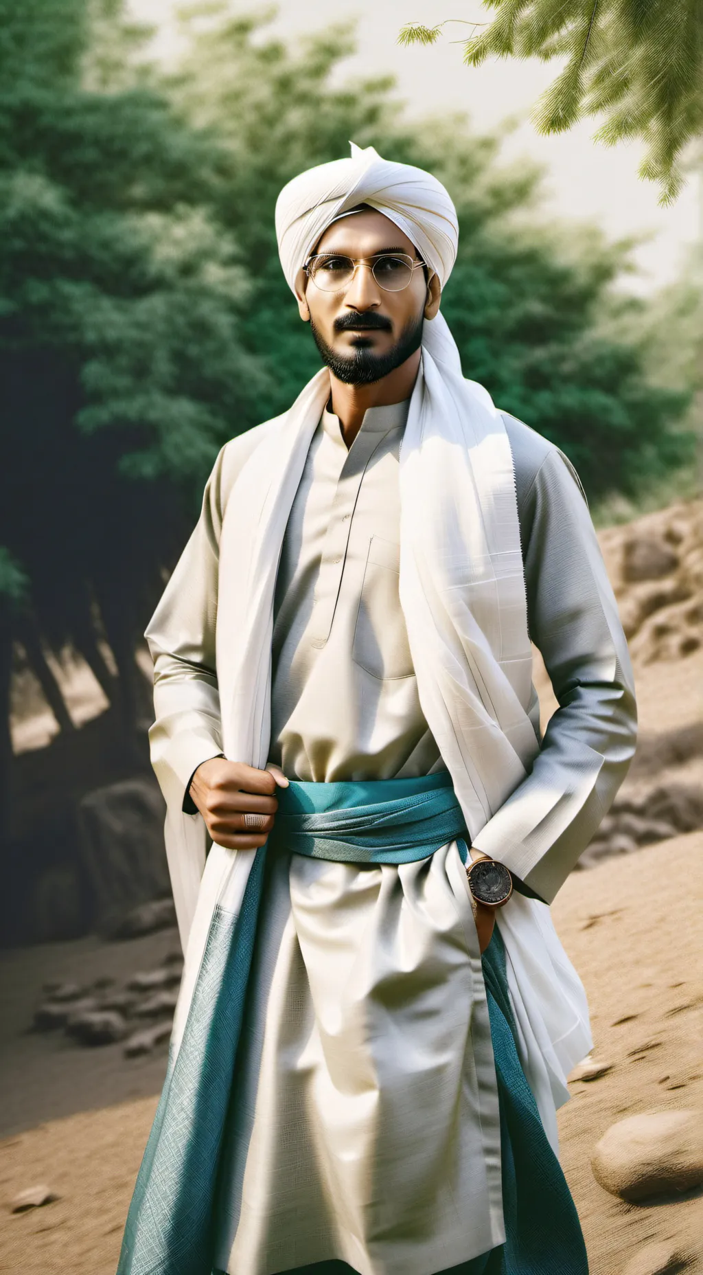 ai character: Amir background
