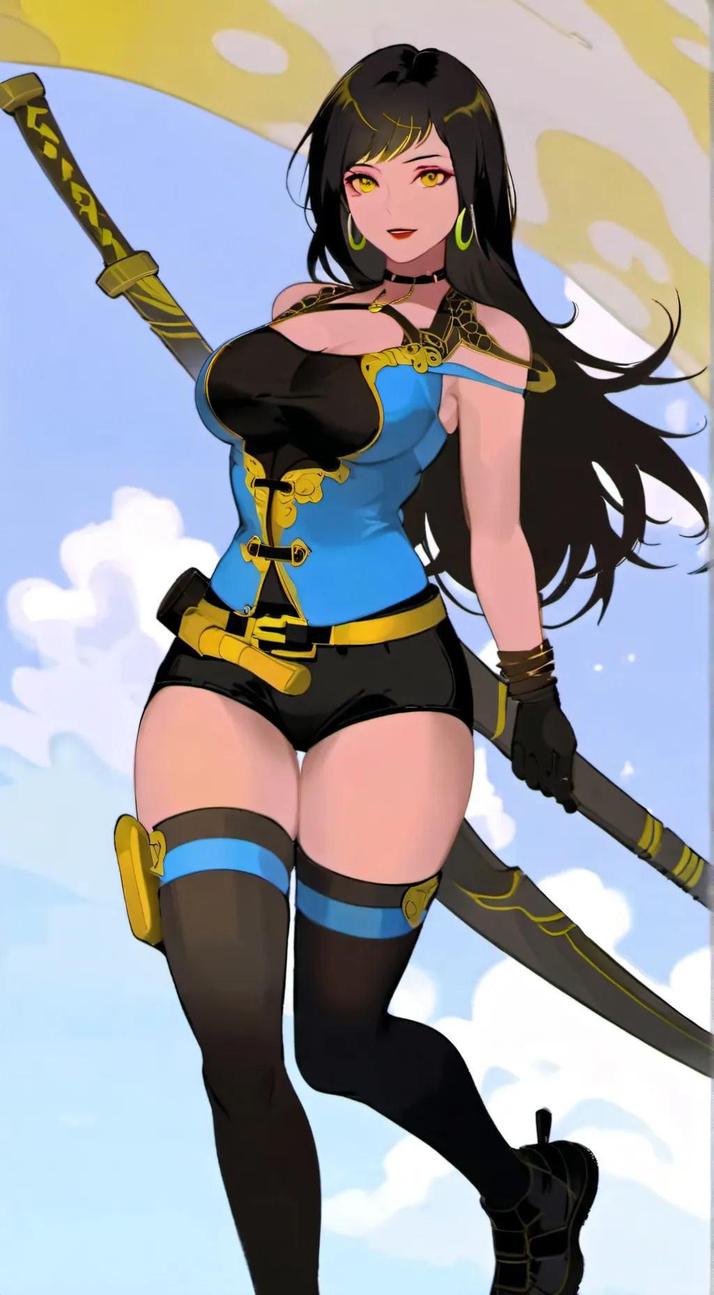 ai character: boss background