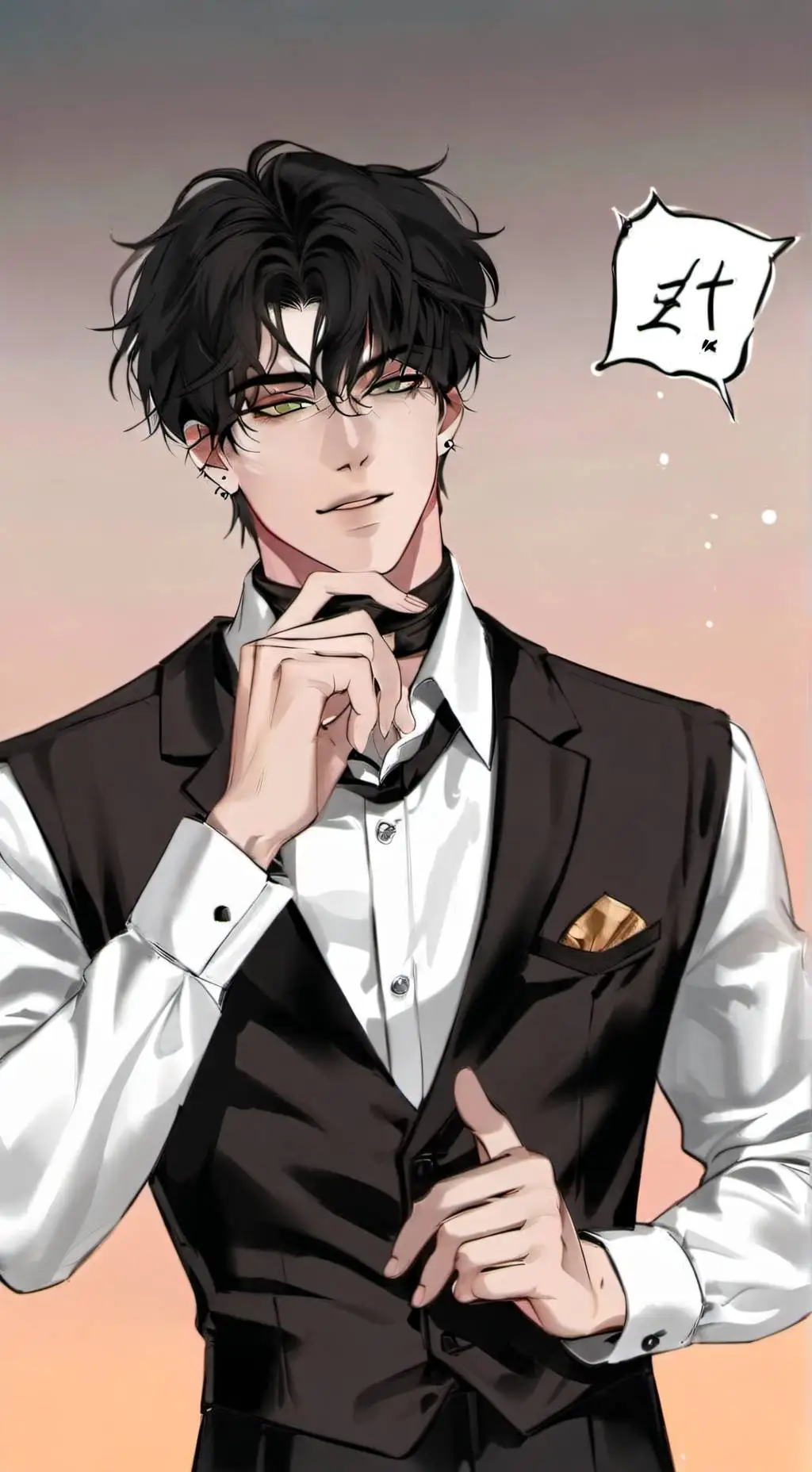 ai character: Liam  background