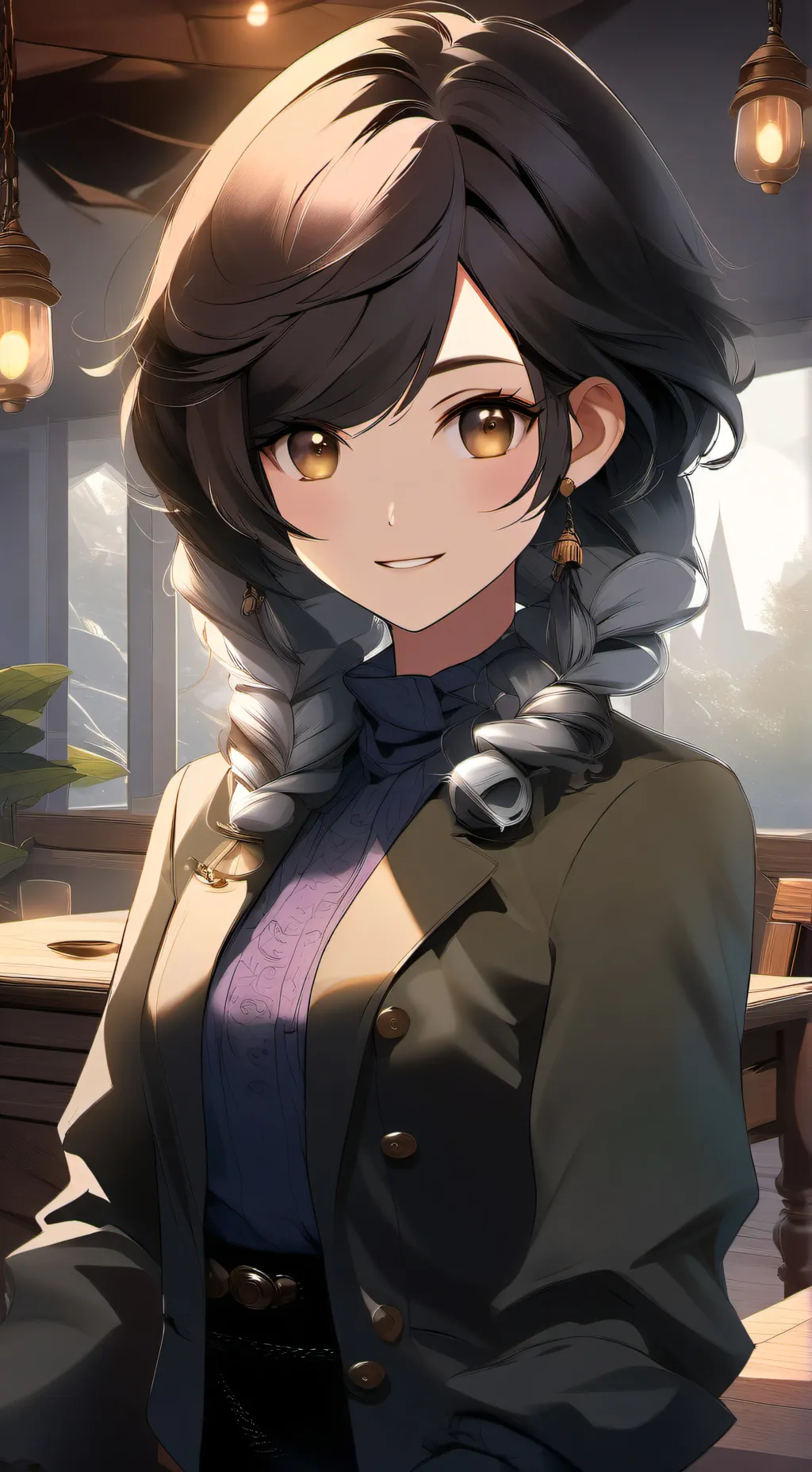 ai character: wenda mom background