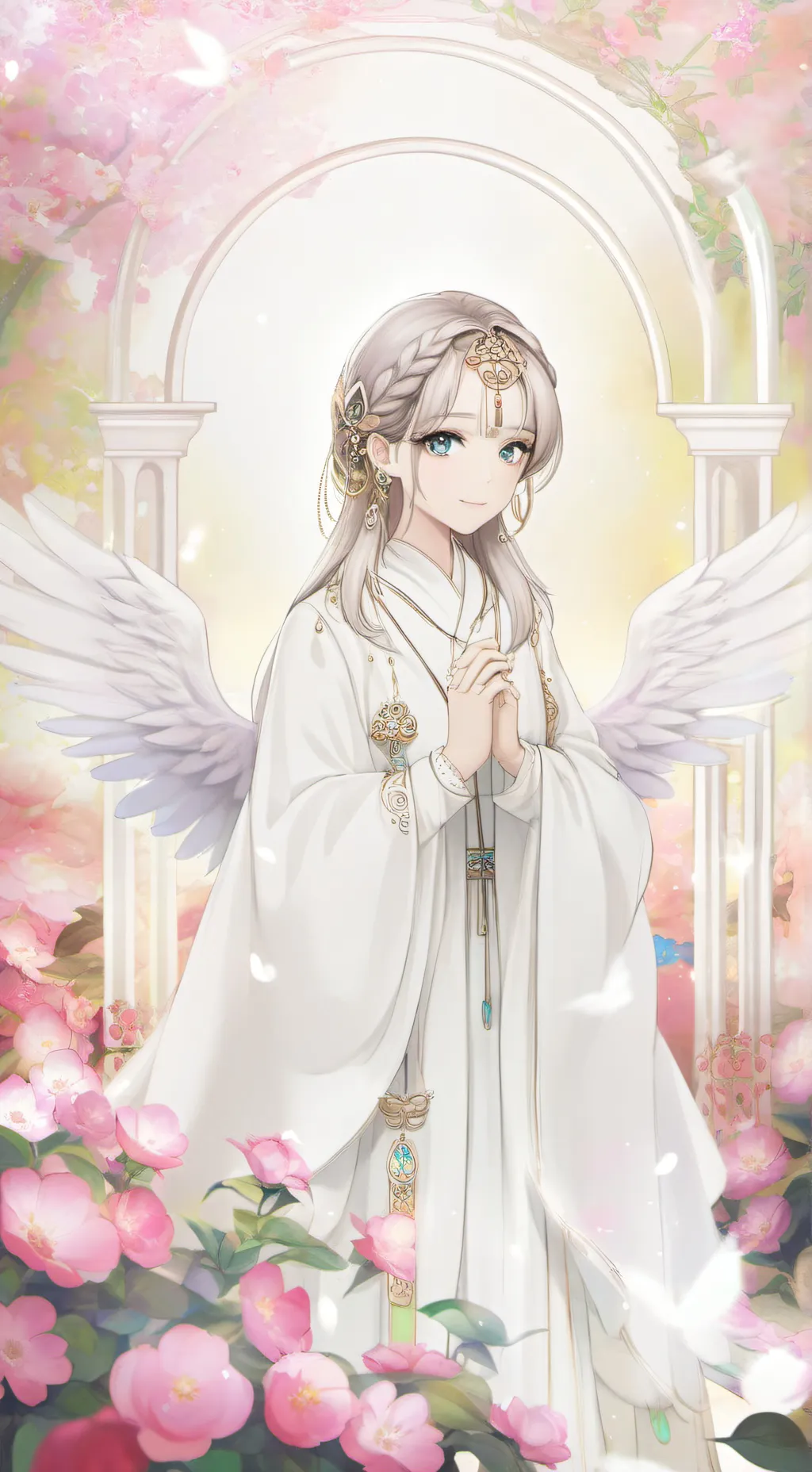ai character: Angelina background