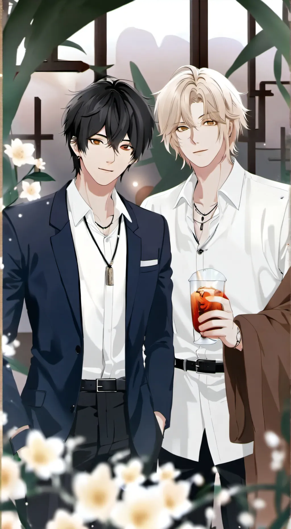 ai character: Leonardo background
