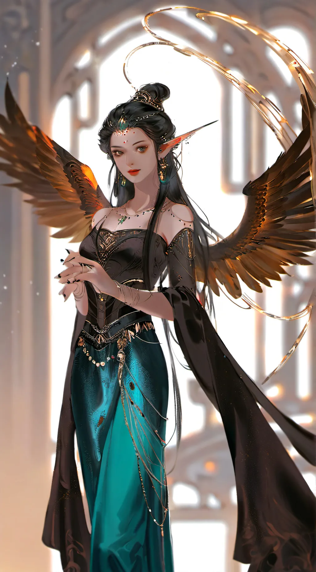 ai character: Amélie background