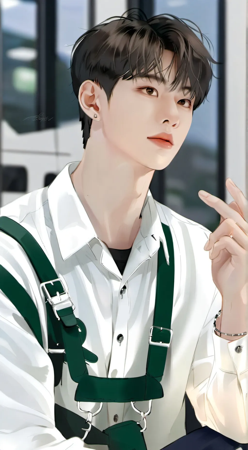 ai character: Yoongi background