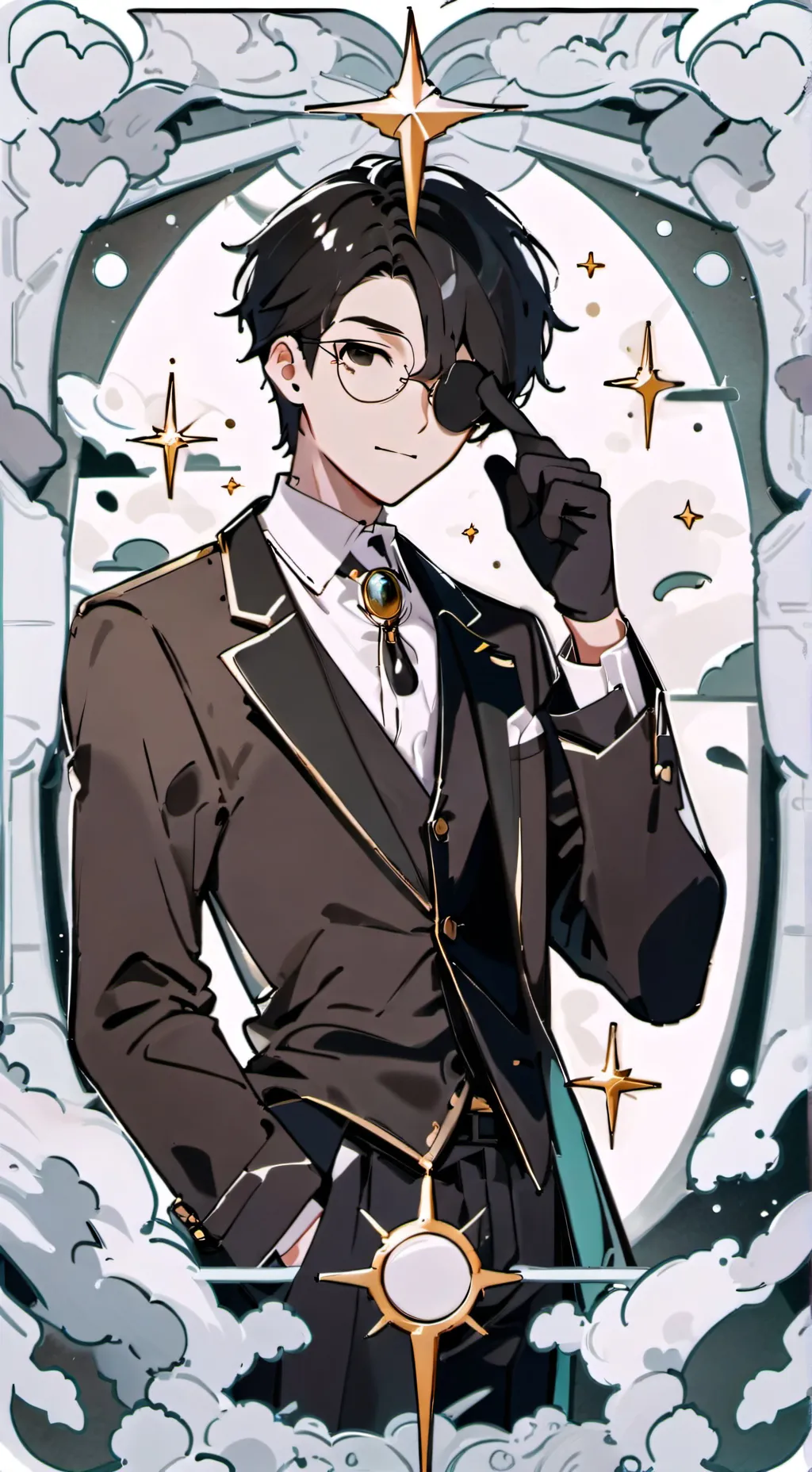ai character: 🔍 Rodger! 🔎 background