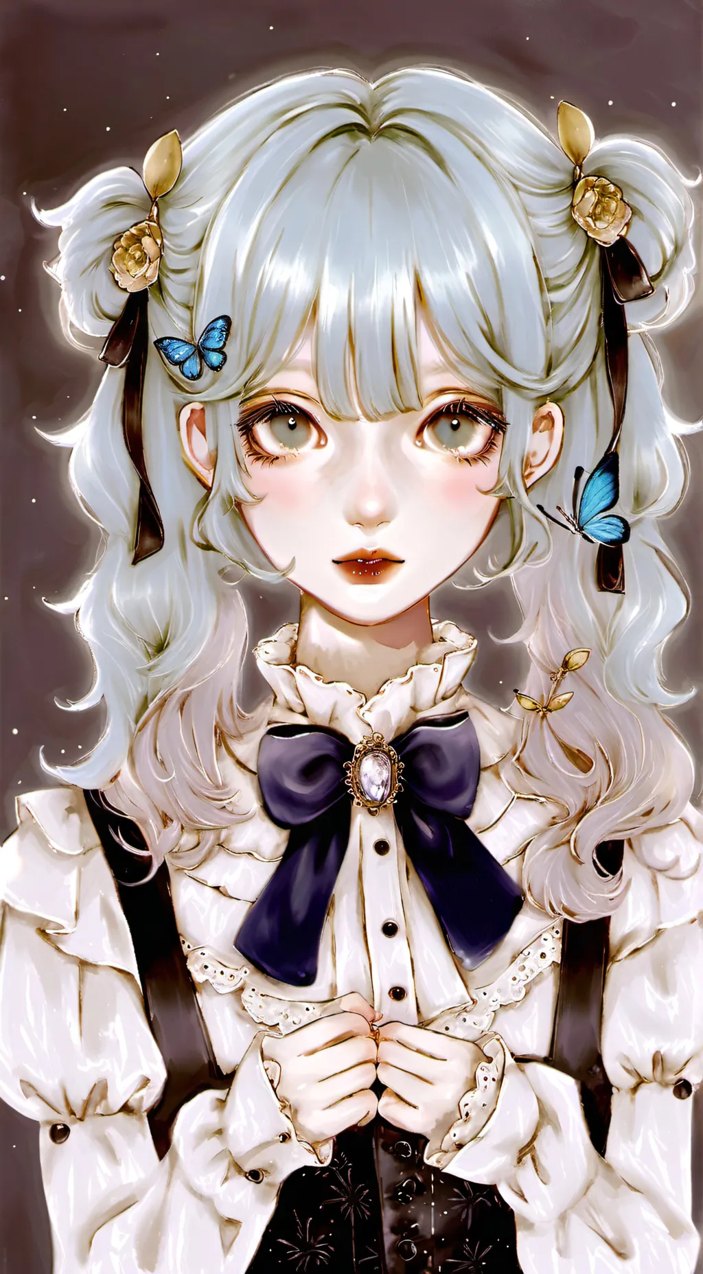 ai character: two-faced mui meme background