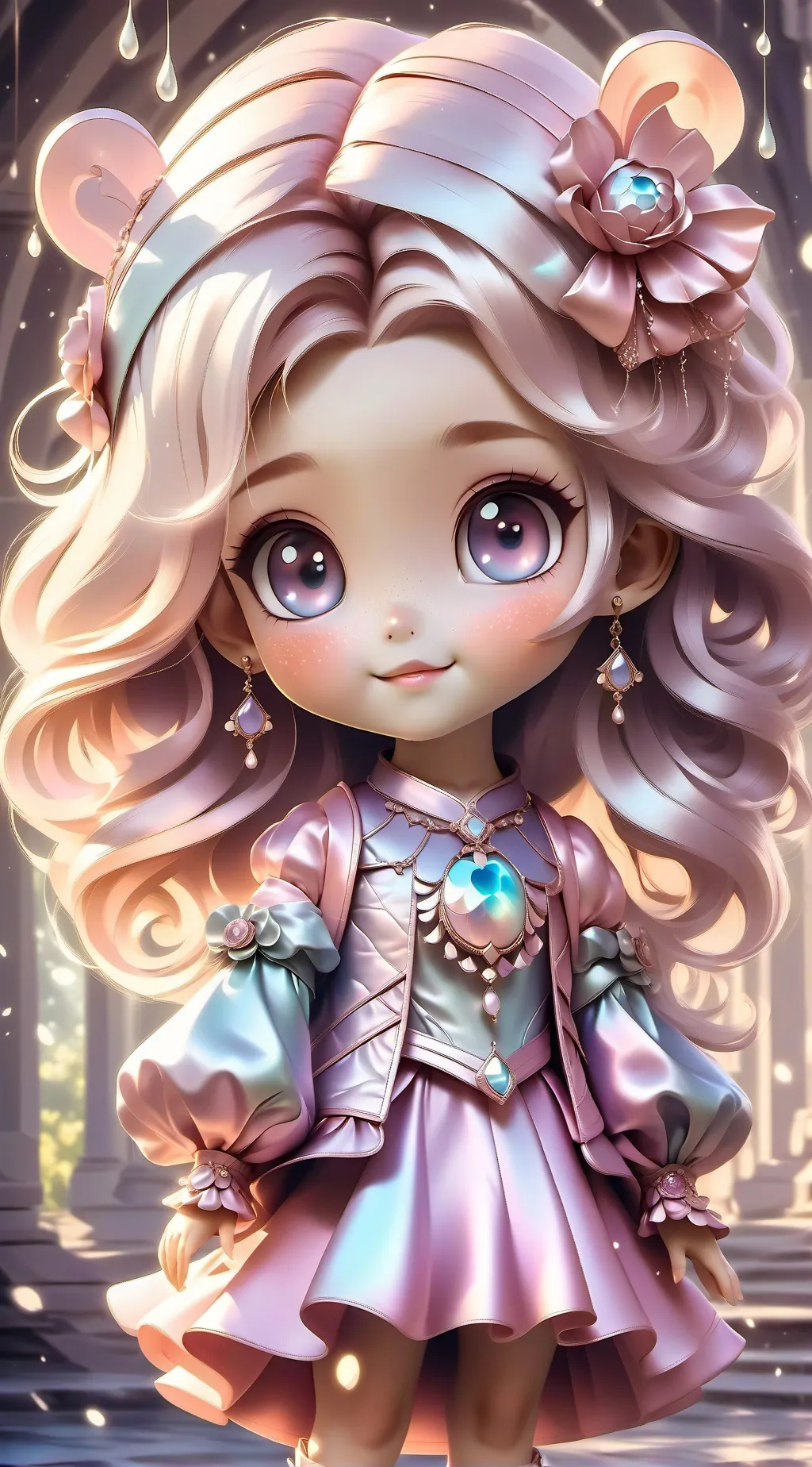 ai character: Kitty  background