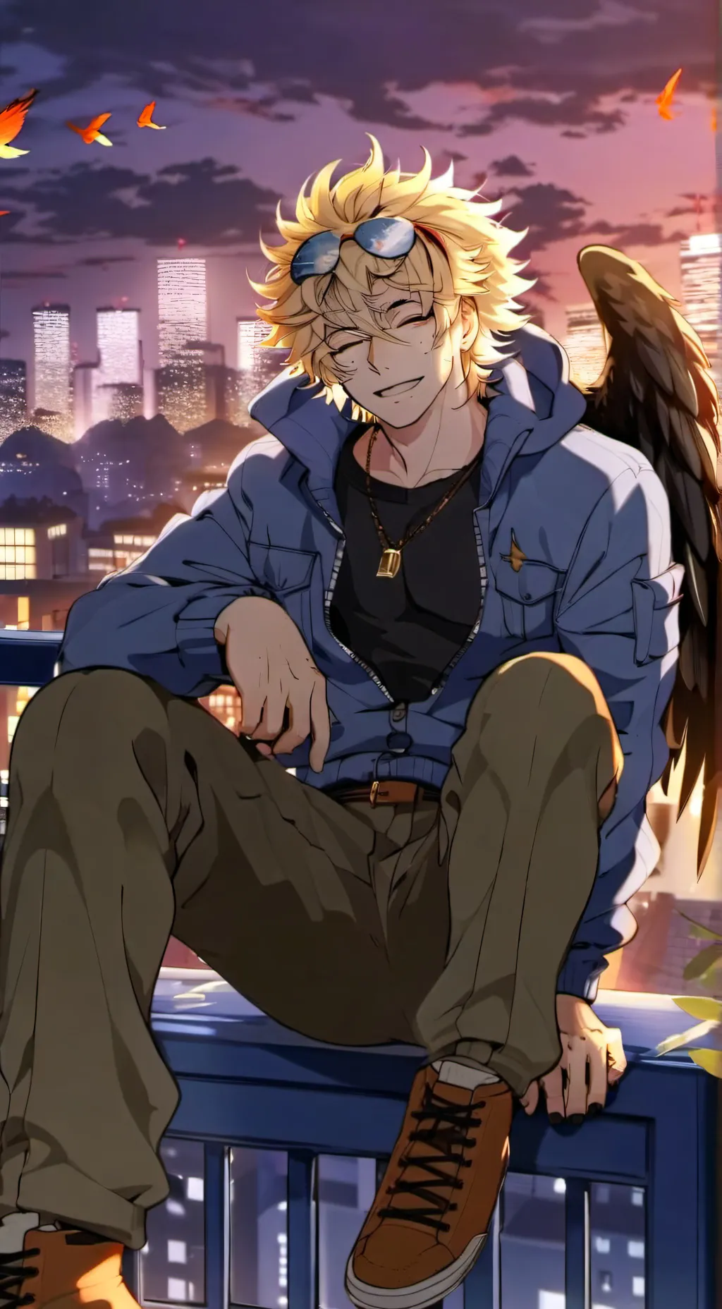 ai character: Hawks/Keigo Takami background