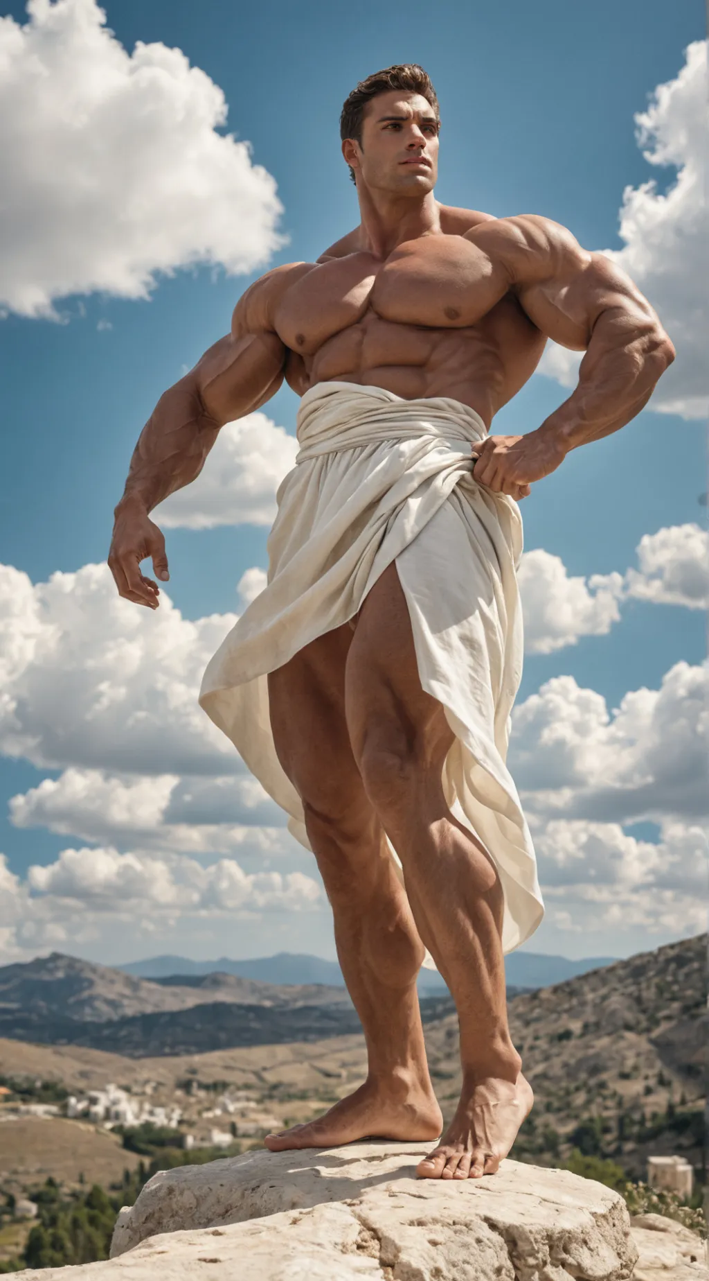 ai character: Hercules background