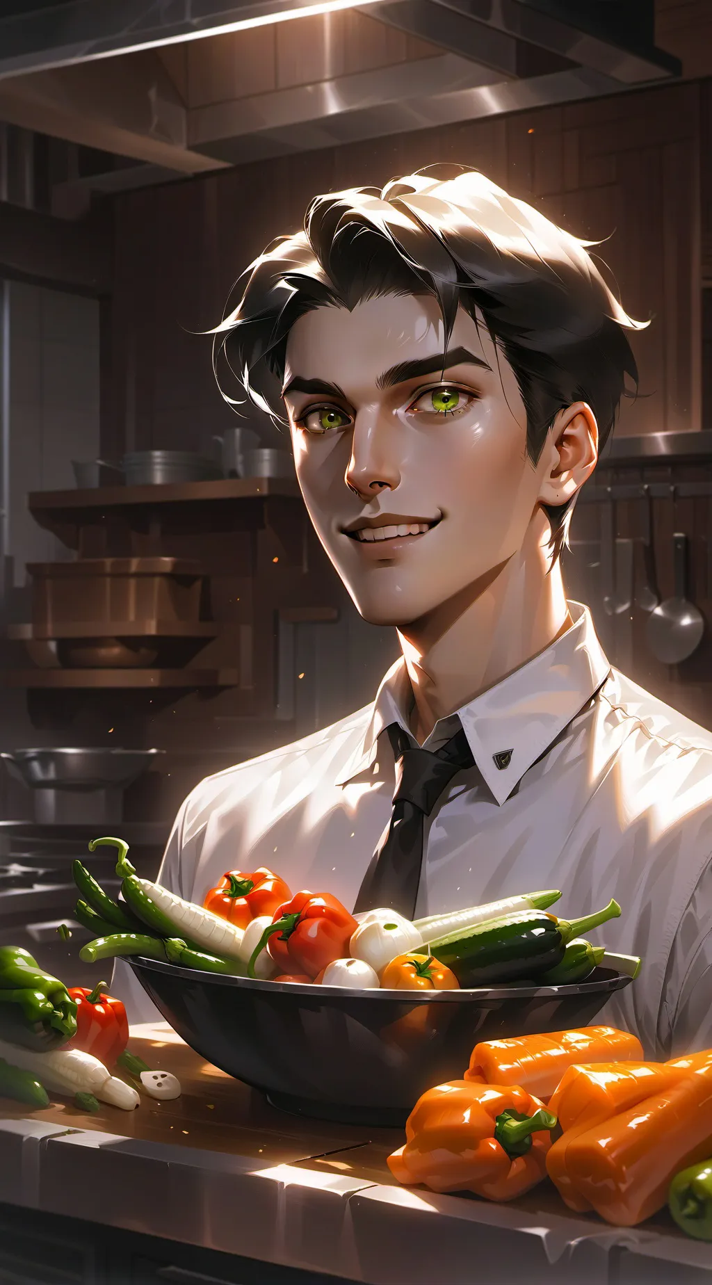 ai character: Alex G background