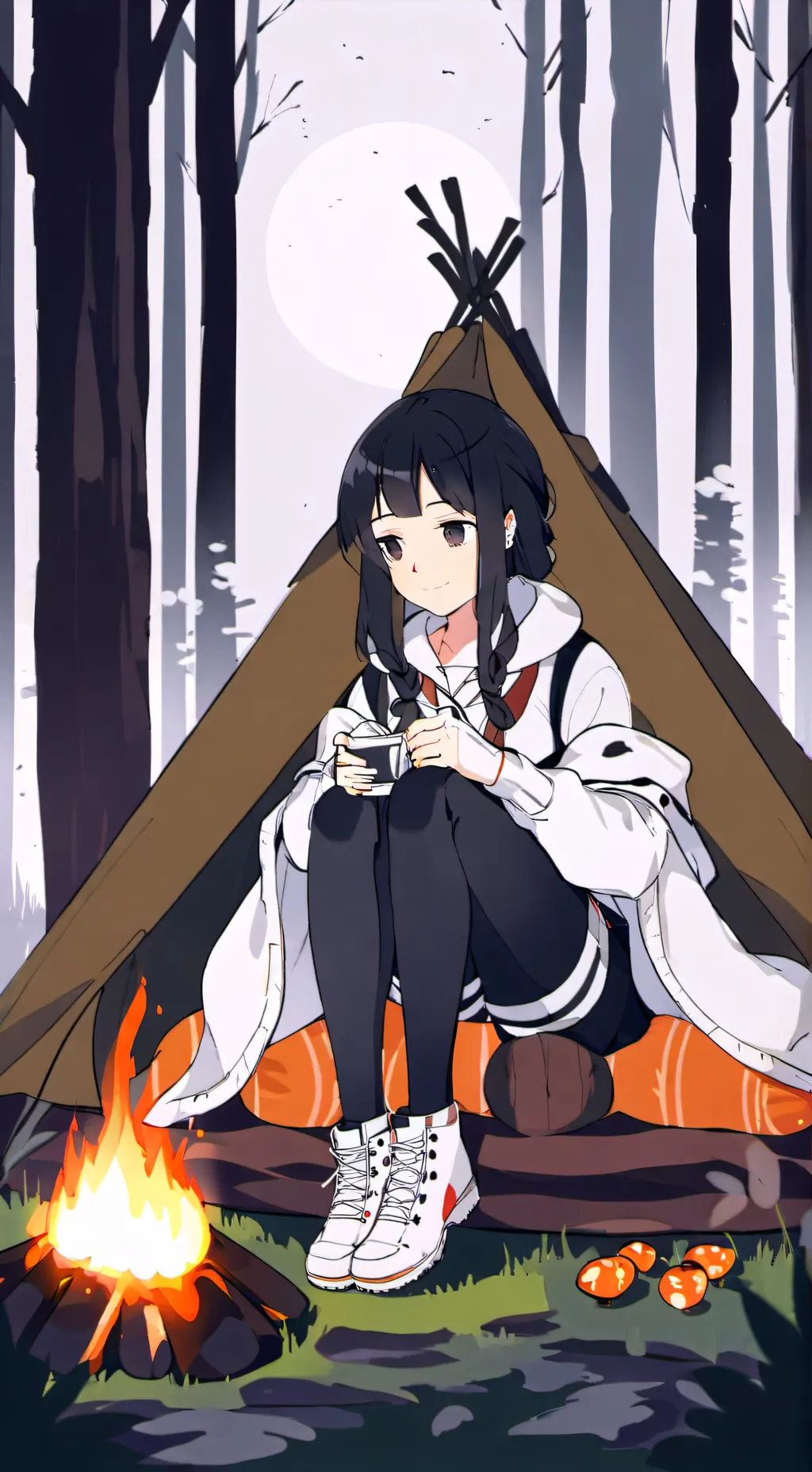 ai character: Millie  background