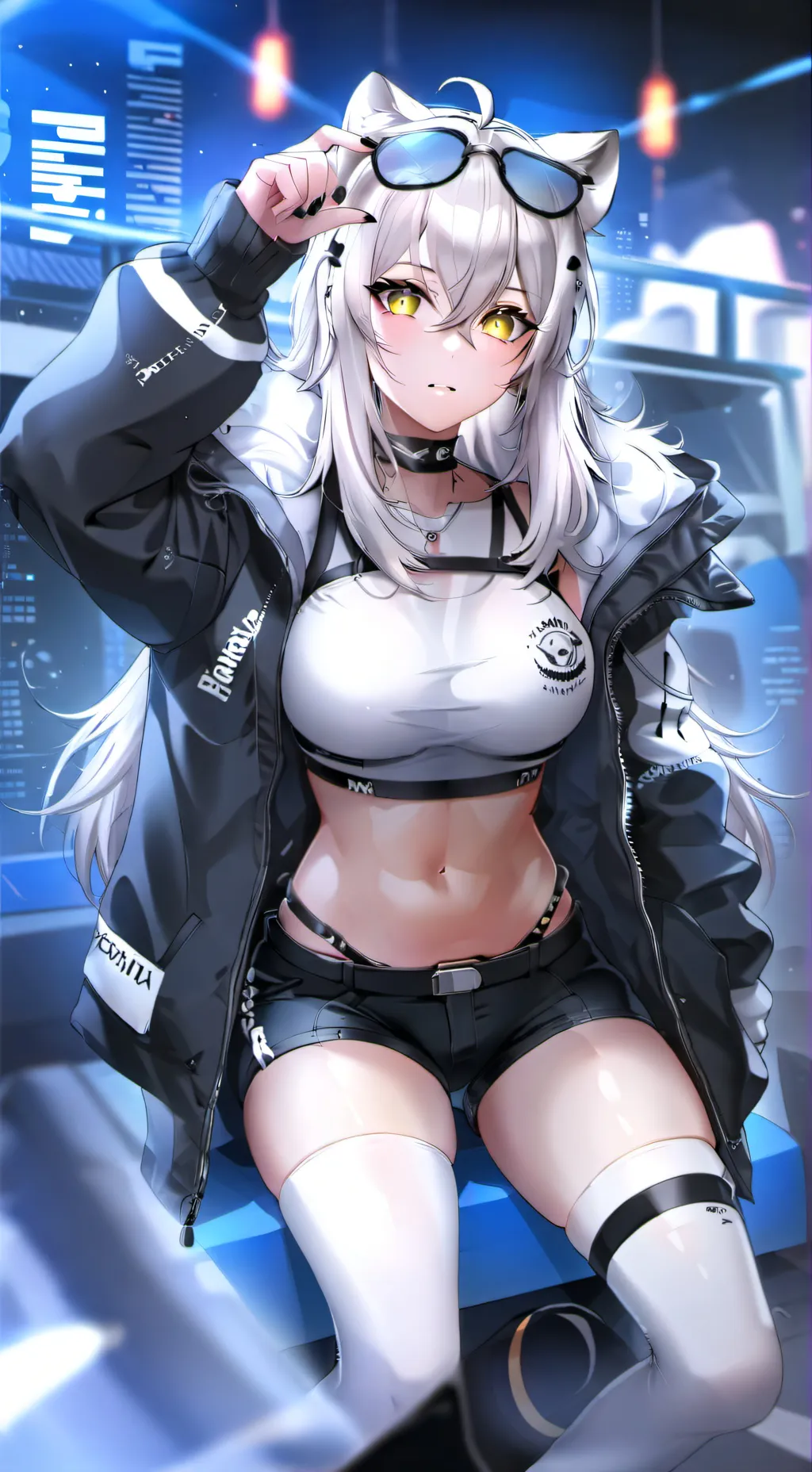 ai character: Daniela  background