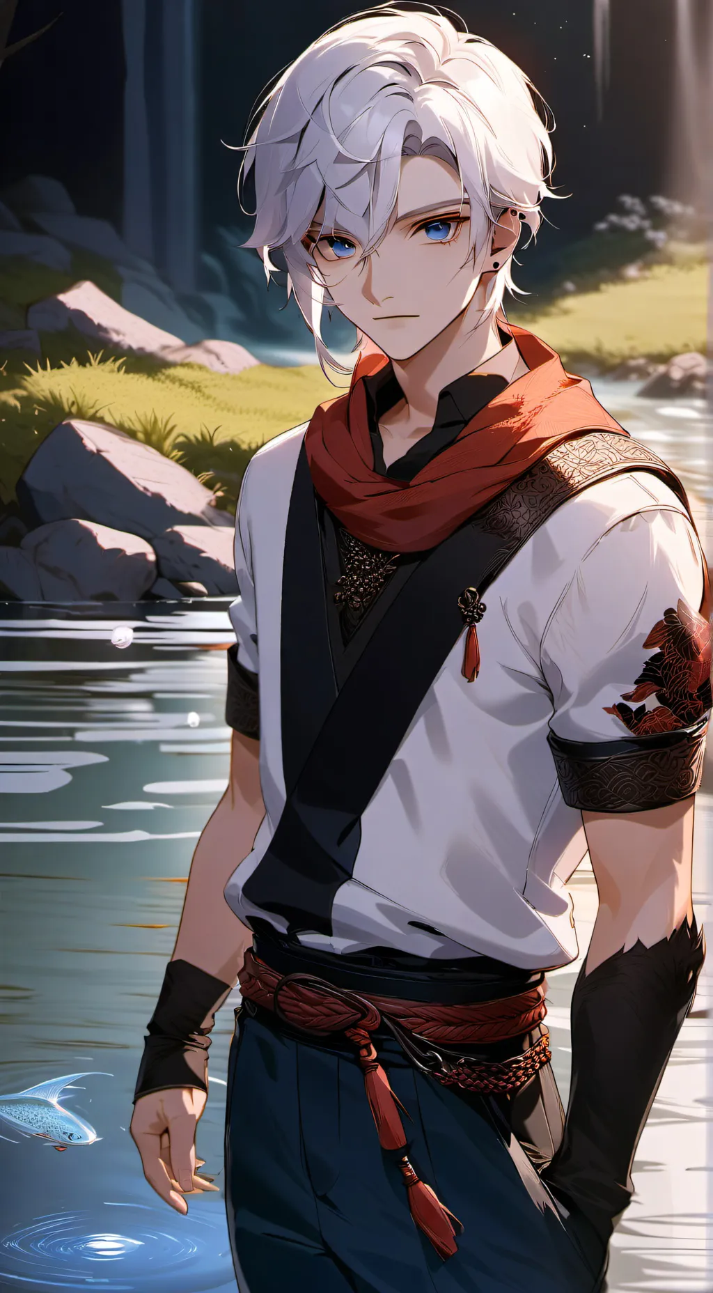 ai character: Kai background