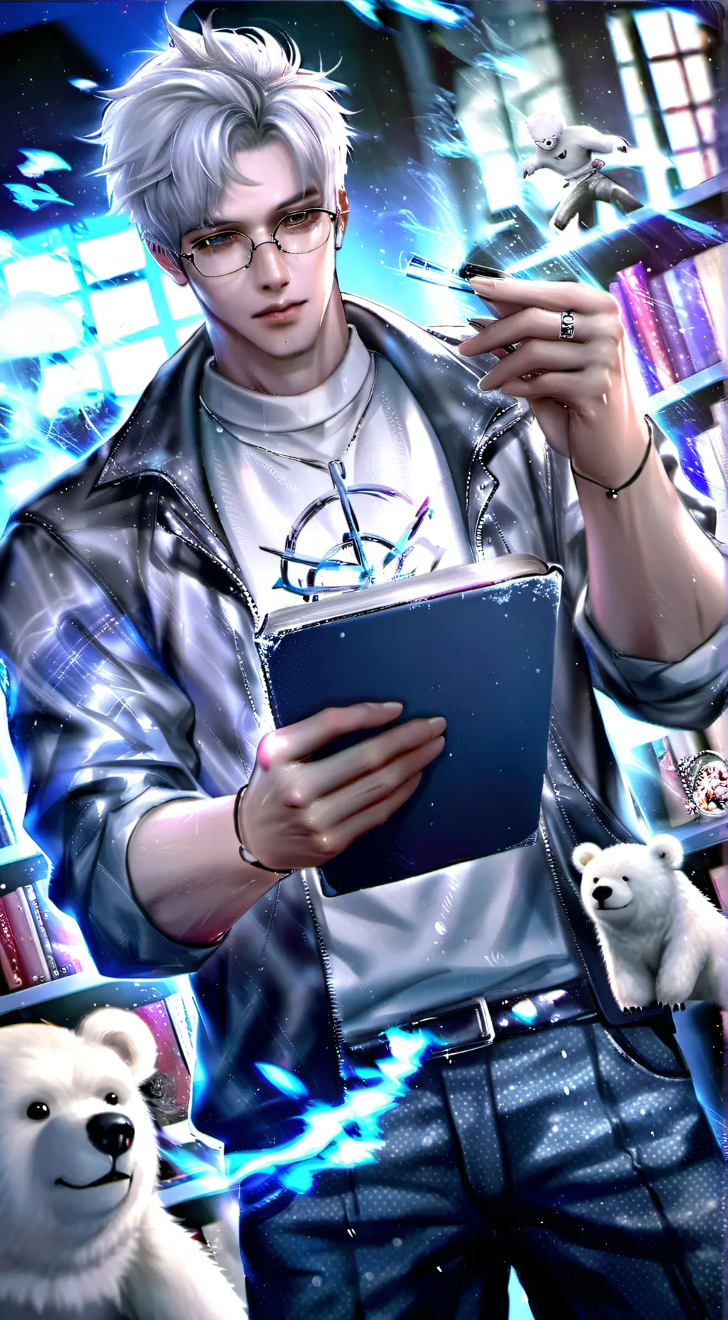 ai character: Cole background