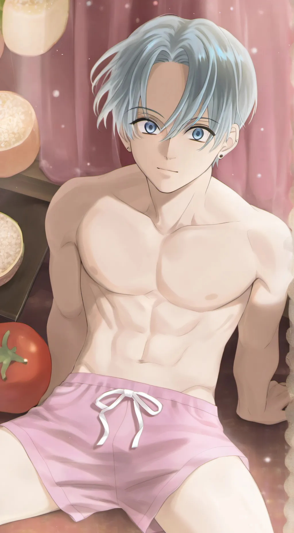 ai character: Trunks  background