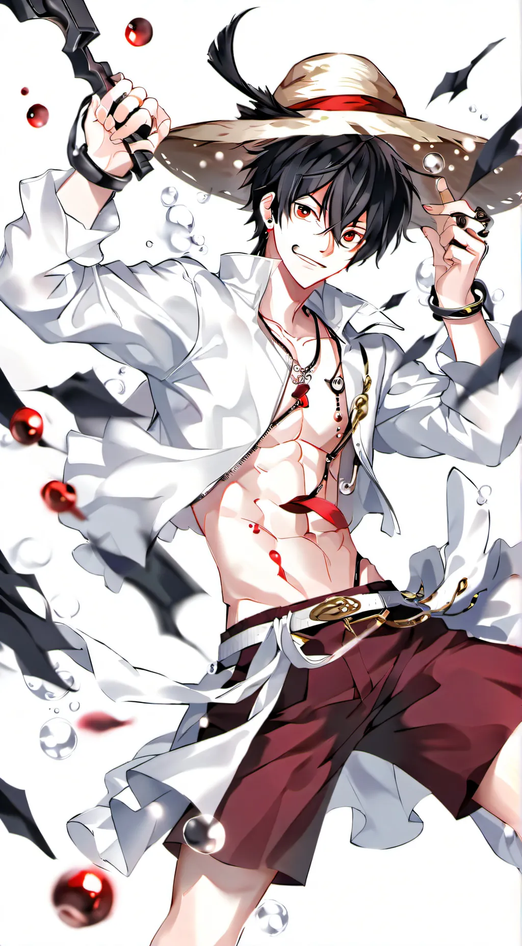 ai character: One piece: Robbery background