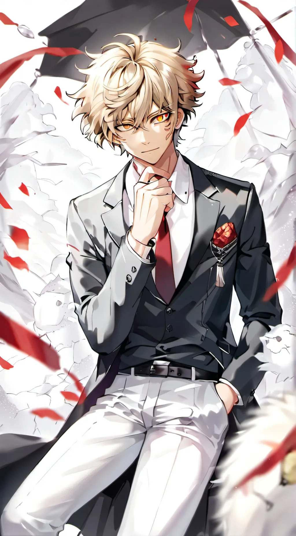ai character: mha prom background