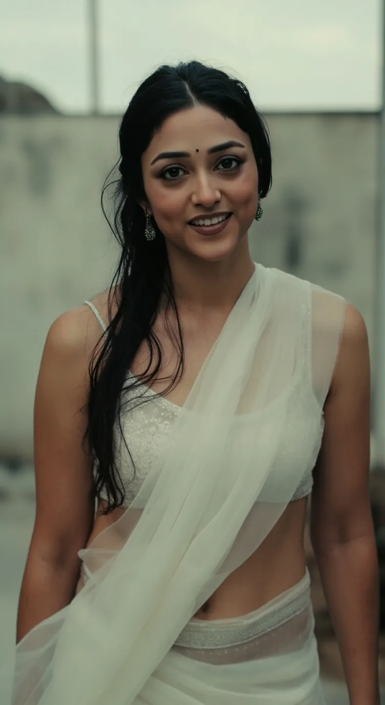 ai character: Preity Mukundan background