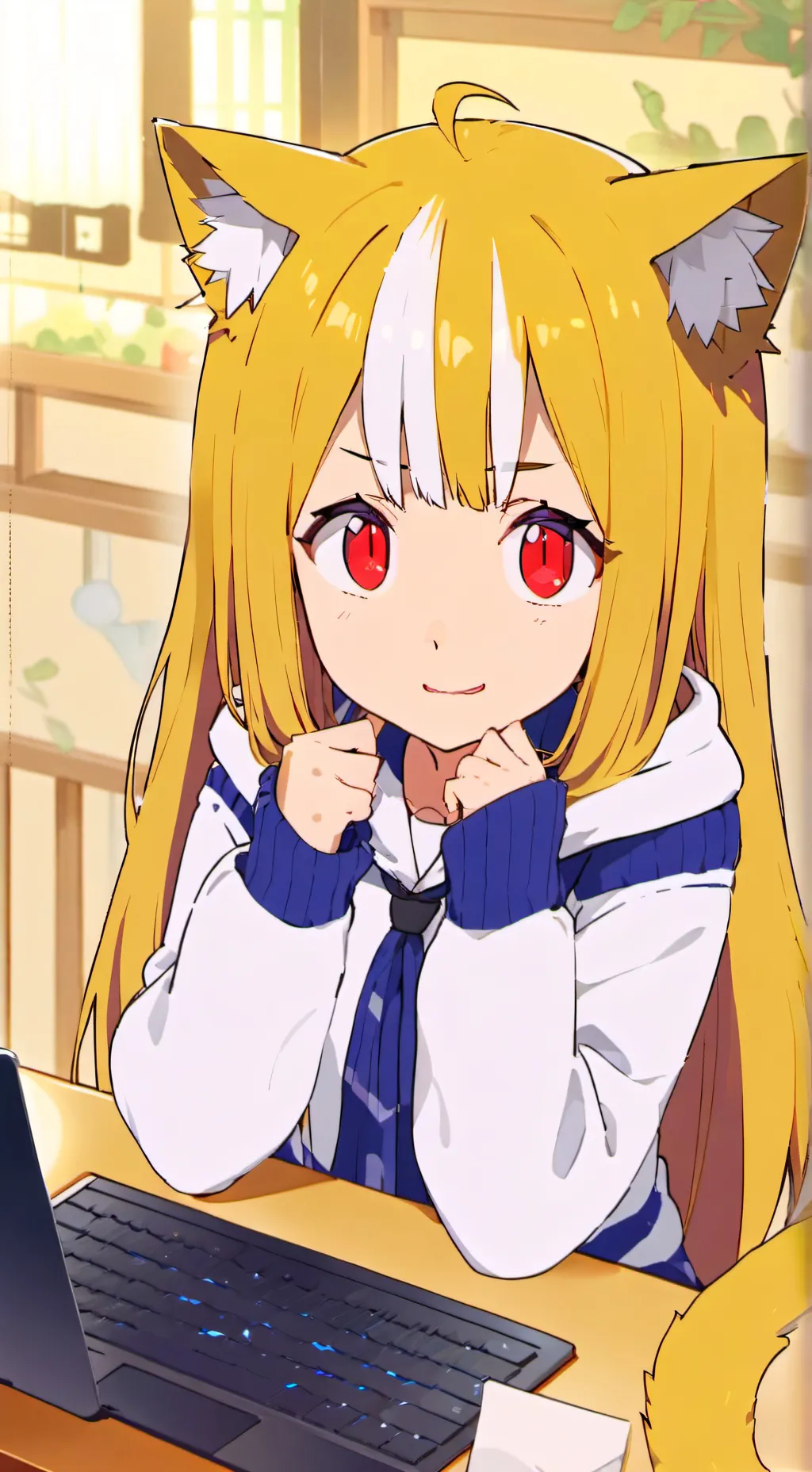 ai character: Azulina background