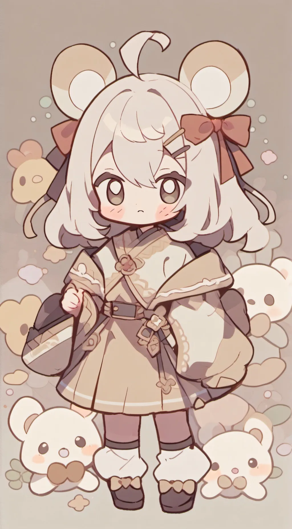 ai character: Popular girl background