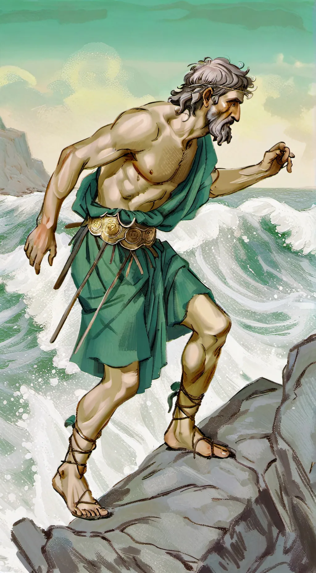 ai character: Argos (the dog) background