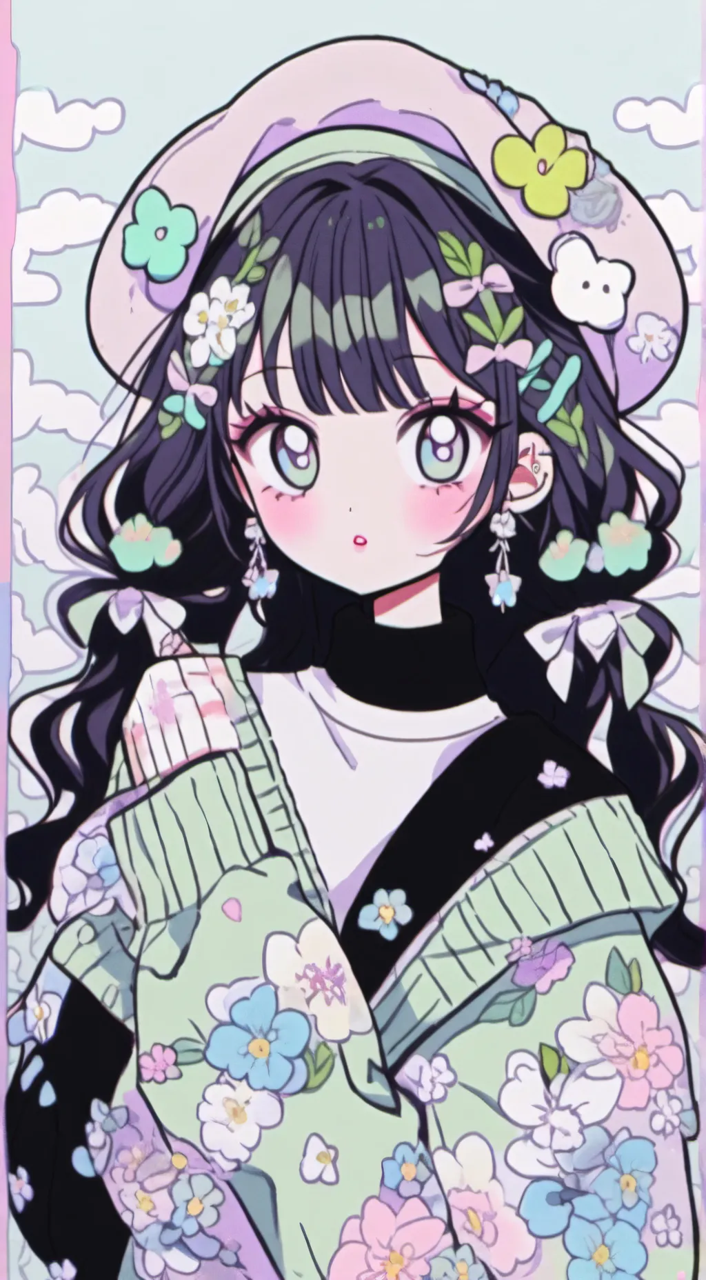 ai character: le temps background