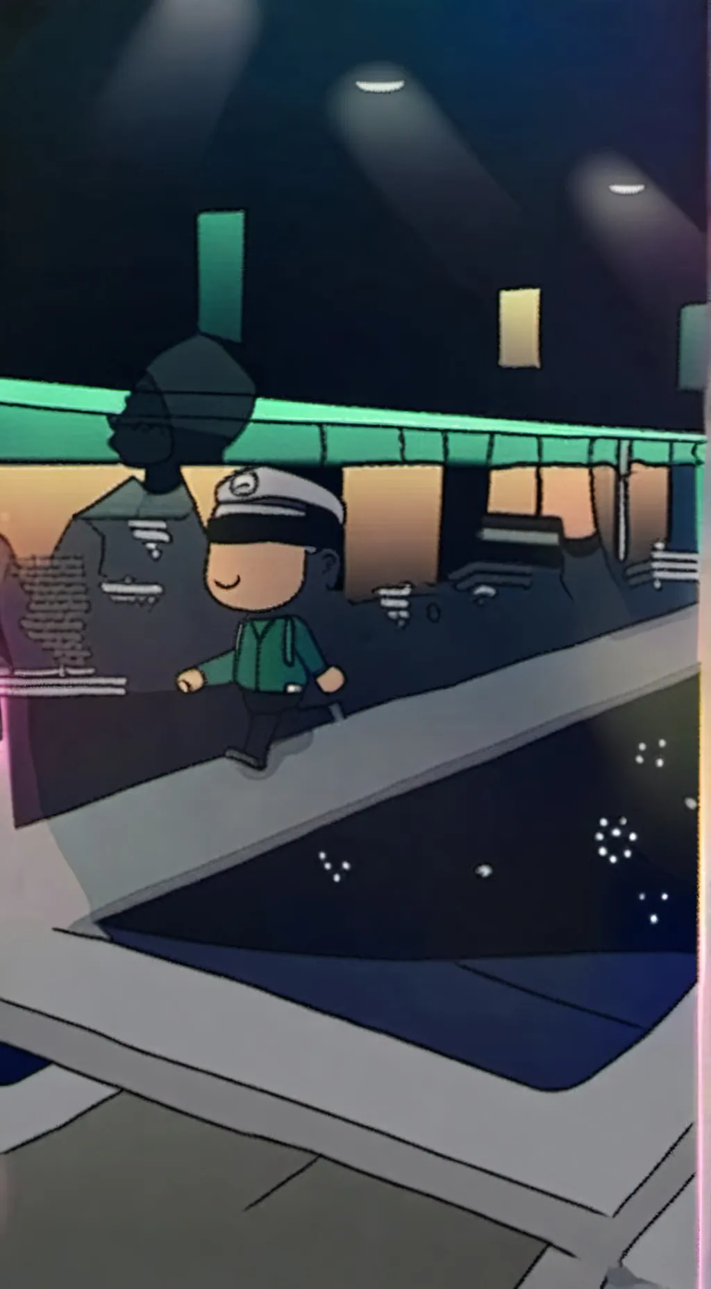 ai character: shelivision  background