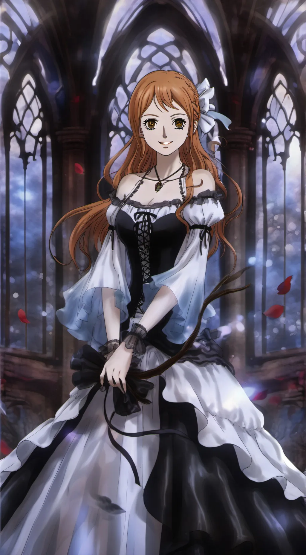 ai character: Nami background