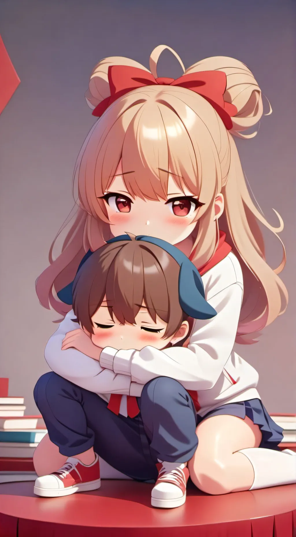 ai character: Your girl roomie background