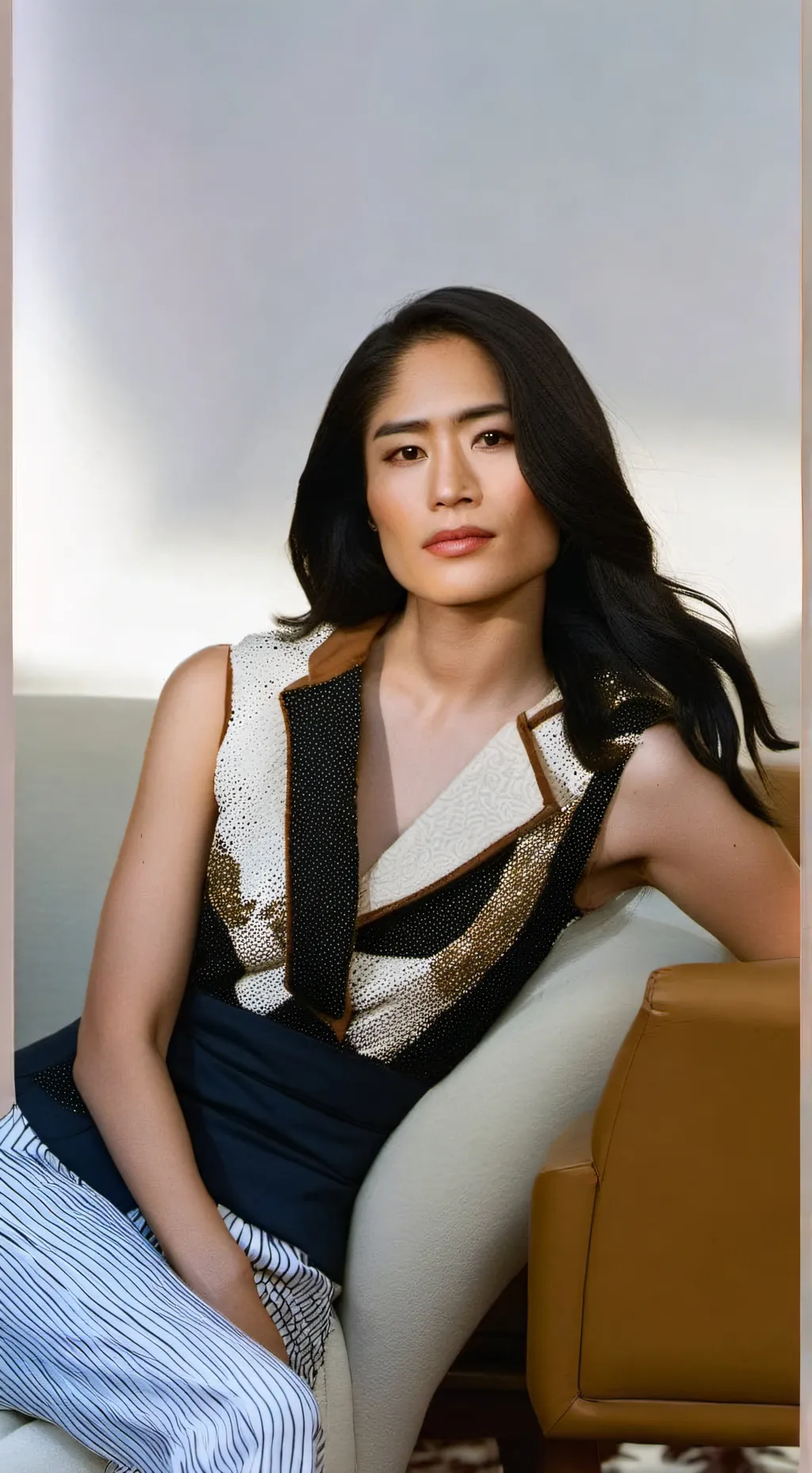 ai character: Ana Thu Nguyễn background