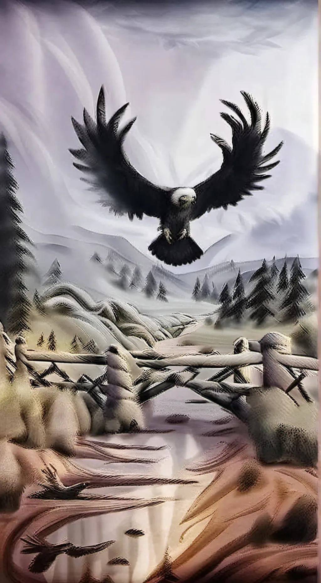 ai character: война  background