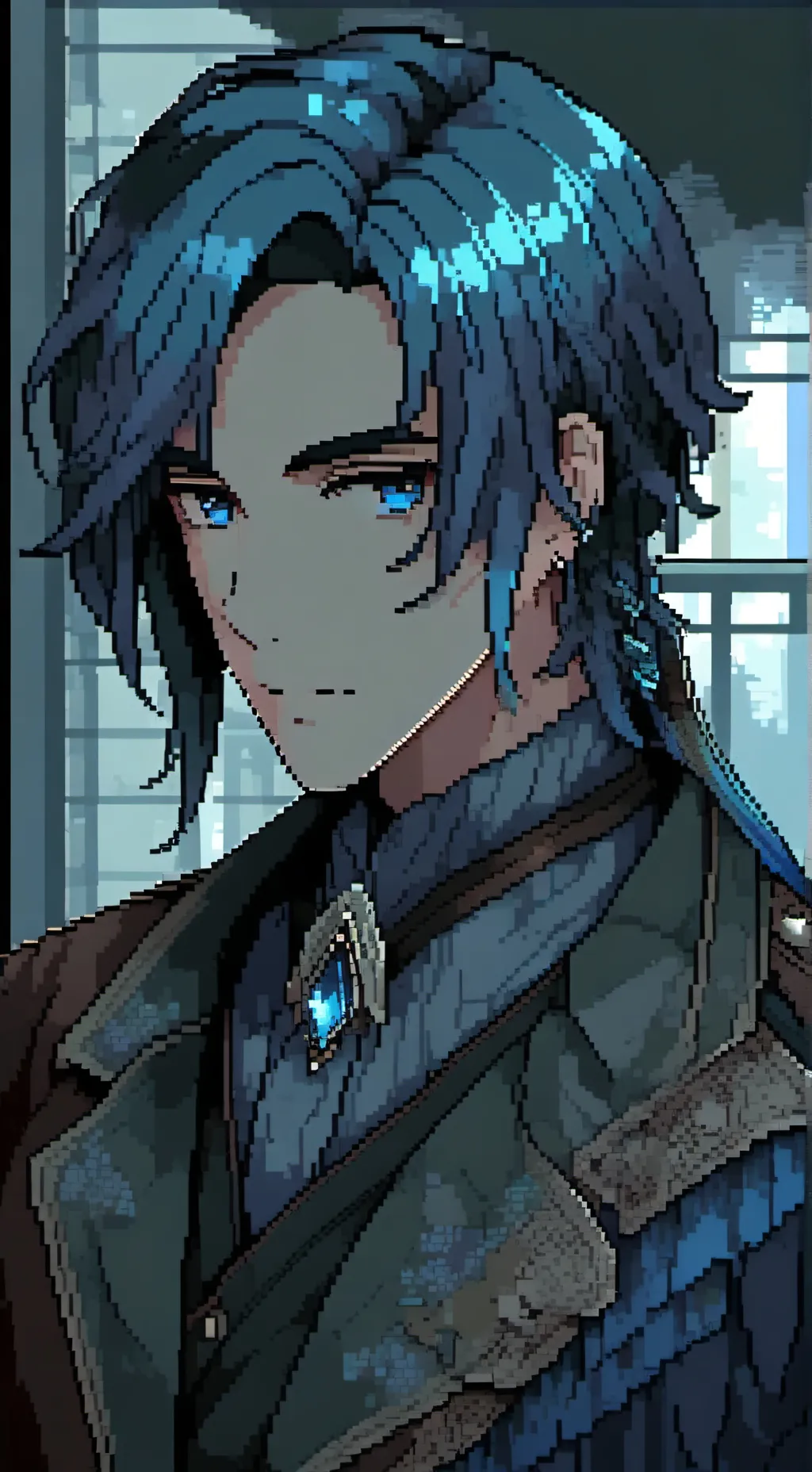 ai character: Nicotine background