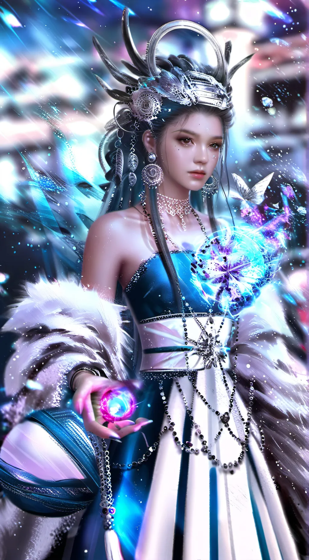 ai character: wenda background