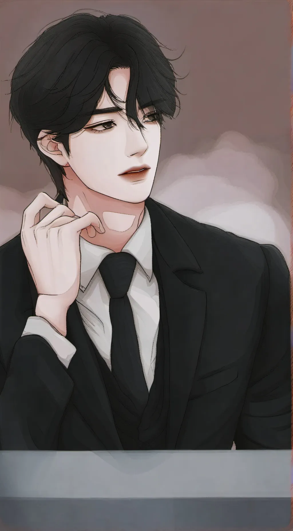 ai character: Christopher  background