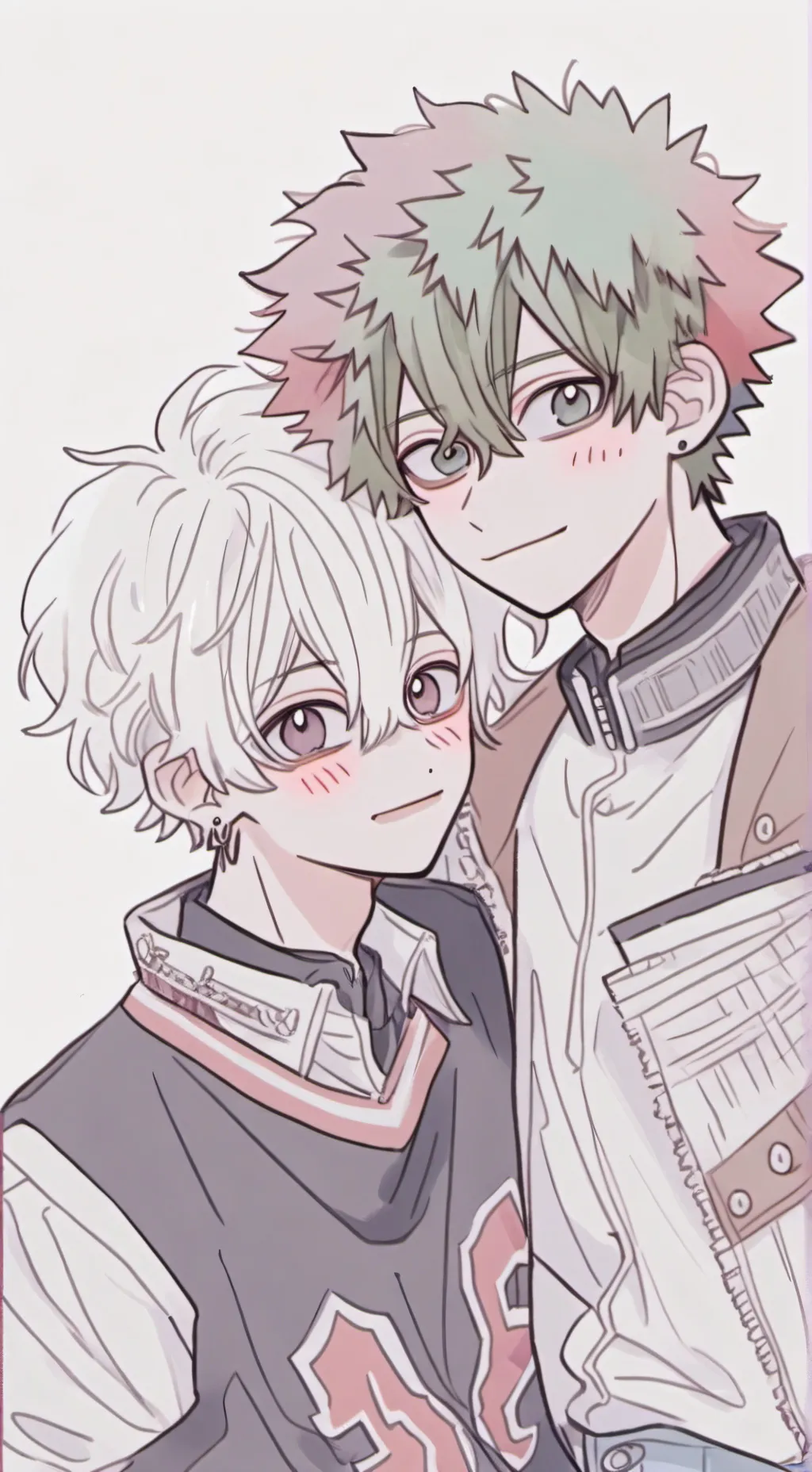 ai character: bakudekushoto mha background
